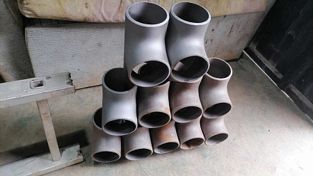 Тройниковое ответвление в изоляции ППУ-ОЦ-1 стальное 325 89