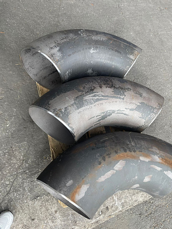 Отвод в изоляции ППУ-ПЭ-1 укороченный стальной 32х3-α°